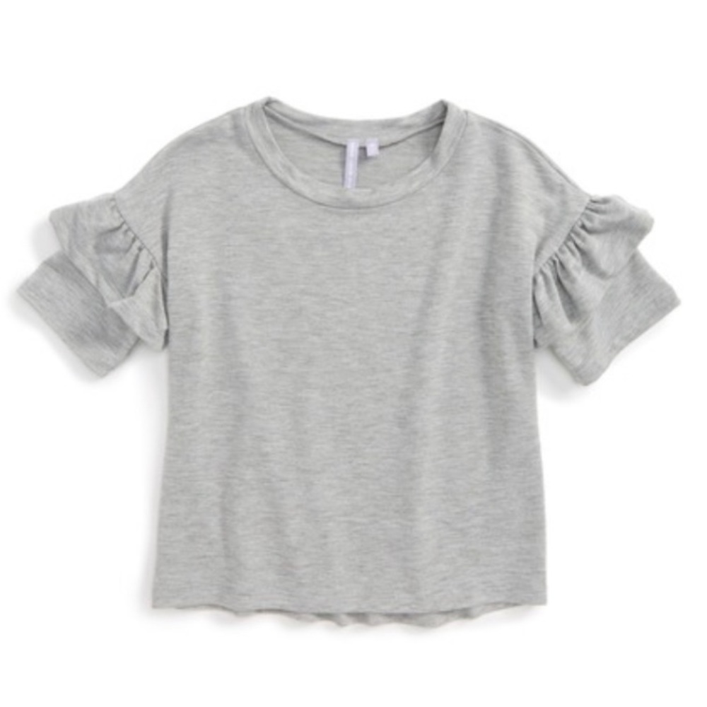 Good luck girl grey tee